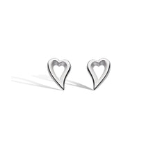 Load image into Gallery viewer, Kit Heath Desire Love Story Heart stud earrings