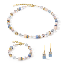 Load image into Gallery viewer, GeoCUBE® Iconic Precious necklace light blue