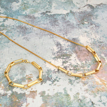 Load image into Gallery viewer, Fox necklace gold