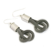 Load image into Gallery viewer, Anna Earrings Black Silver