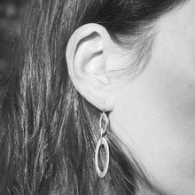 Load image into Gallery viewer, Ava Earrings Silver