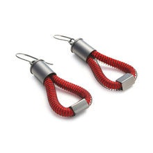 Load image into Gallery viewer, Molly Earrings dark Red