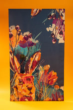 Load image into Gallery viewer, Luxurious Print Hare Print Navy Mix