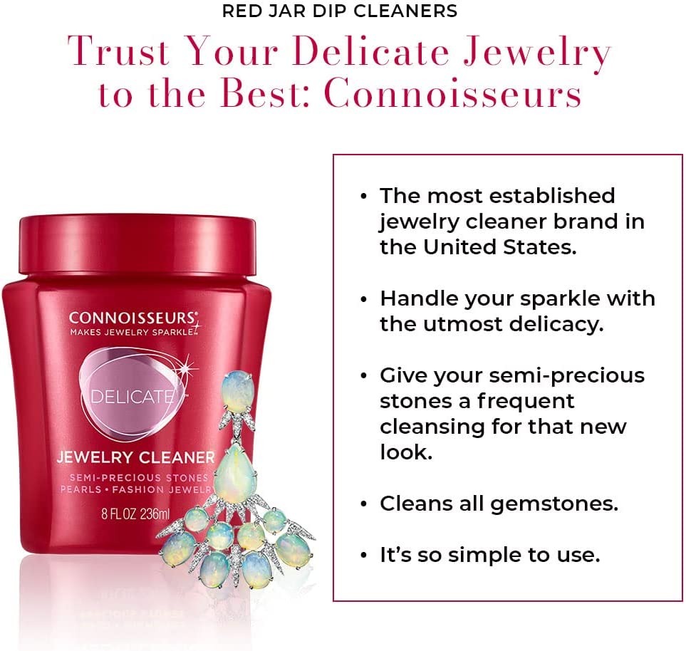 Connoisseurs Precious Jewelry Cleaner - 8 fl oz jar