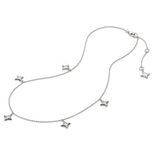 Load image into Gallery viewer, Kit Heath Revival Astoria Starburst Pavé Stars 17" Necklace