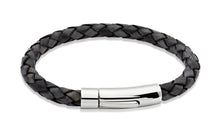 Load image into Gallery viewer, Leather Bracelet with Stainless Steel Clasp  A40
