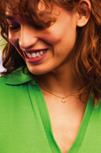 Load image into Gallery viewer, North Star CZ Pendant- GOLD PLATED