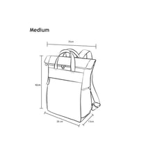Load image into Gallery viewer, ROKA Sustainable Finchley A bag - TEAL (CANVAS)