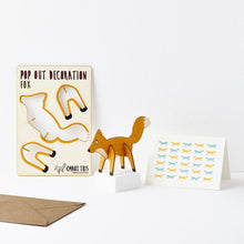 Load image into Gallery viewer, THE POP OUT CARD COMPANY - Fox Card