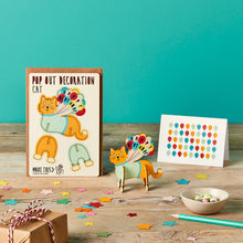 Load image into Gallery viewer, THE POP OUT CARD COMPANY - Happy Birthday Ginger Cat Card
