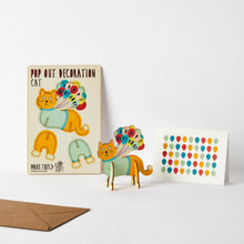 Load image into Gallery viewer, THE POP OUT CARD COMPANY - Happy Birthday Ginger Cat Card