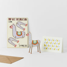 Load image into Gallery viewer, THE POP OUT CARD COMPANY - Llama Card
