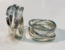 Load image into Gallery viewer, Classic Intertwined Ring – Sterling Silver by Chris Lewis