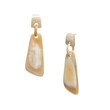 Load image into Gallery viewer, BRANCH Buffalo Horn Shaped Drop Earring