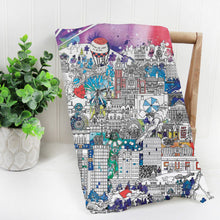 Load image into Gallery viewer, Sheffield Skyline tea towel