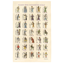 Load image into Gallery viewer, Women Who Changed The World  Tea Towel
