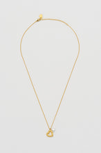 Load image into Gallery viewer, Double Heart Charm Necklace - Gold and Silver Plated
