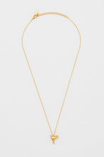 Load image into Gallery viewer, Hummingbird Pendant Necklace Gold Plate