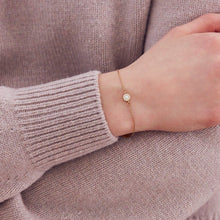 Load image into Gallery viewer, Thassos bracelet Mini gold