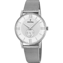 Load image into Gallery viewer, FESTINA MAN'S SILVER STEEL WATCH BRACELETE F20568/2