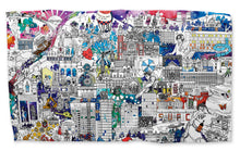 Load image into Gallery viewer, Sheffield Skyline tea towel