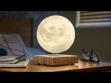 Load and play video in Gallery viewer, Smart Levitating Moon Lamp Gingko Design