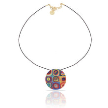 Load image into Gallery viewer, KANDINSKY GOLD PLATED PENDANT
