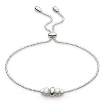 Load image into Gallery viewer, Kit Heath coast Tumble Sand RP Toggle Bracelet - Silver
