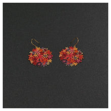 Load image into Gallery viewer, Bouquet Orange Gold Plated Small Earring | RAS Jewellery | ORA Gallery