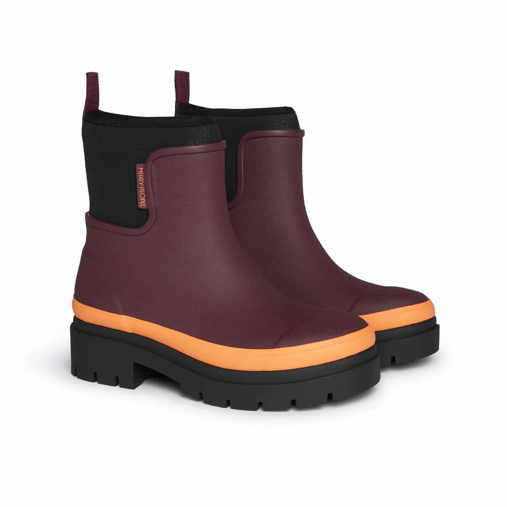 Tully Wellington Boot // Plum