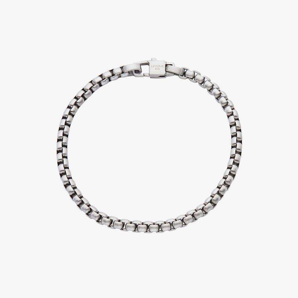 Unique & Co Matte Stainless Steel Necklace/bracelet  lab/lak 283