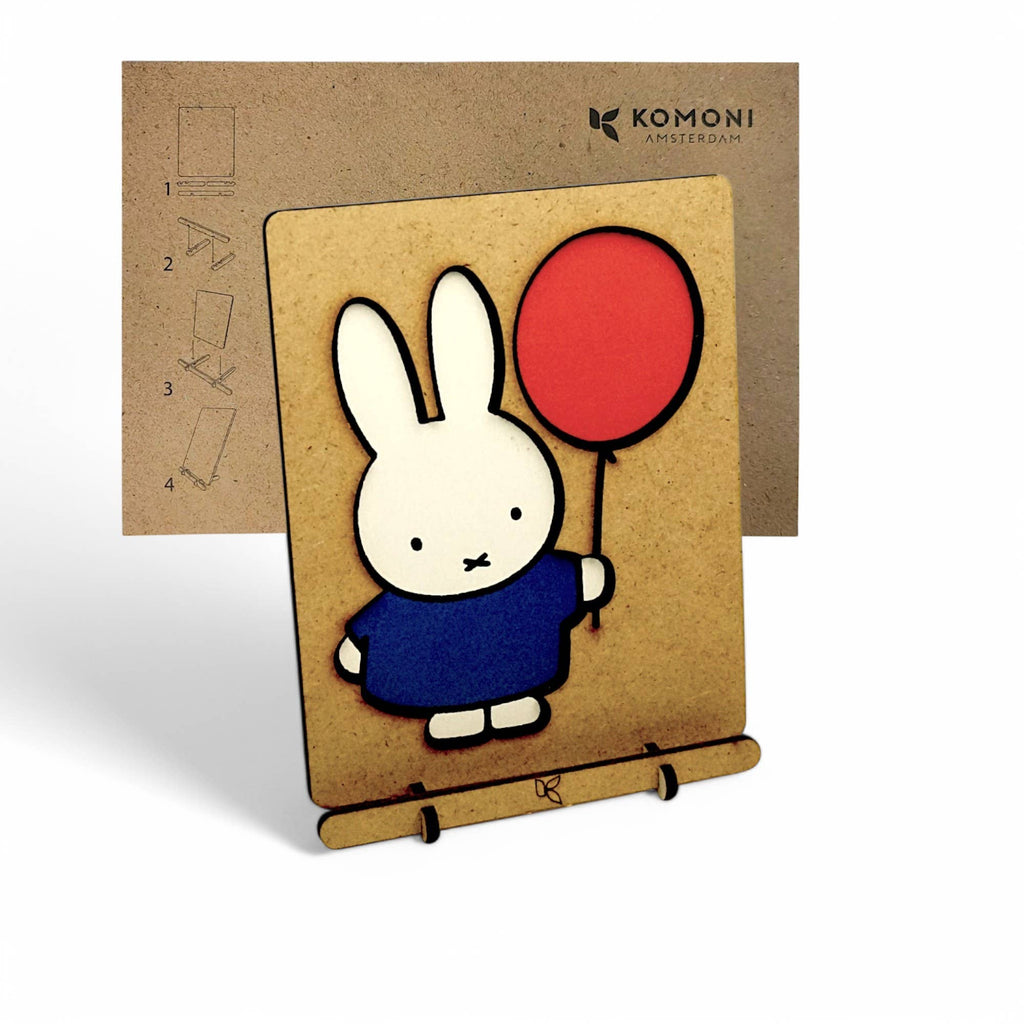 Miffy with Balloon Pop-up Card