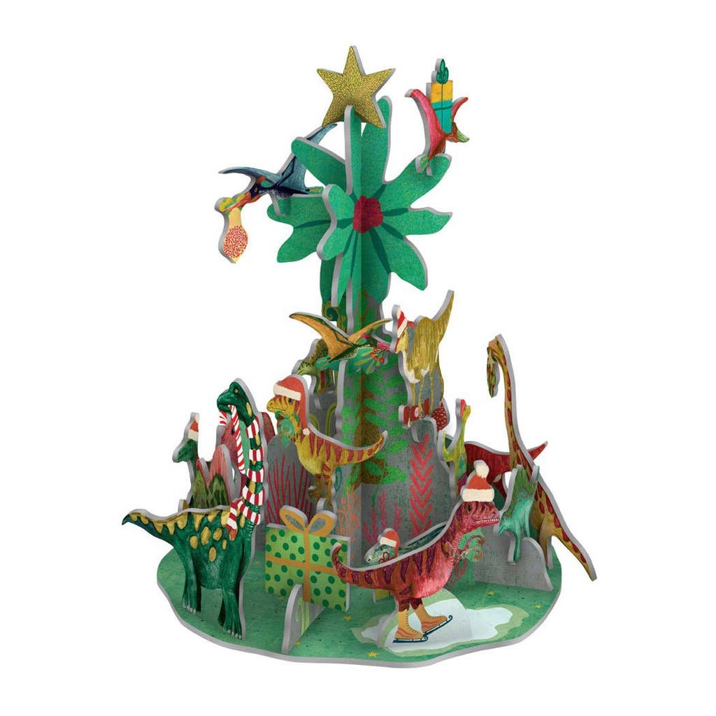 Dino Christmas petite 3D pop and slot advent calendar by Roger la Borde – view 4