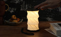 Mini Hexagon Twist Lamp | Portable, Rechargeable &amp; Touch-Dimmable