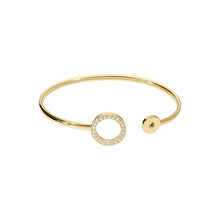 Load image into Gallery viewer, Qudo Silver  Basic Bangle Cassine
