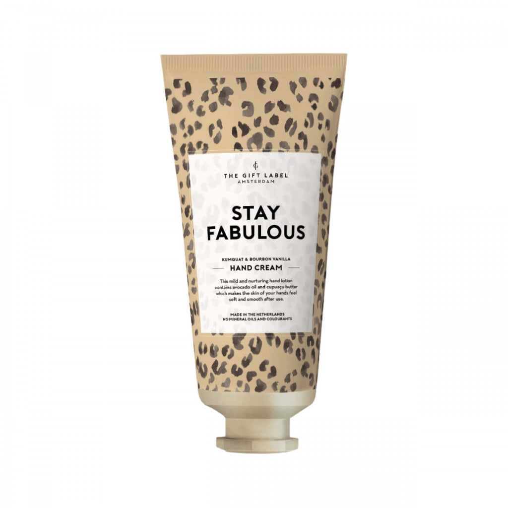 THE GIFT LABEL | HAND CREAM TUBE | KUMQUAT AND BOURBON VANILLA | 40ML