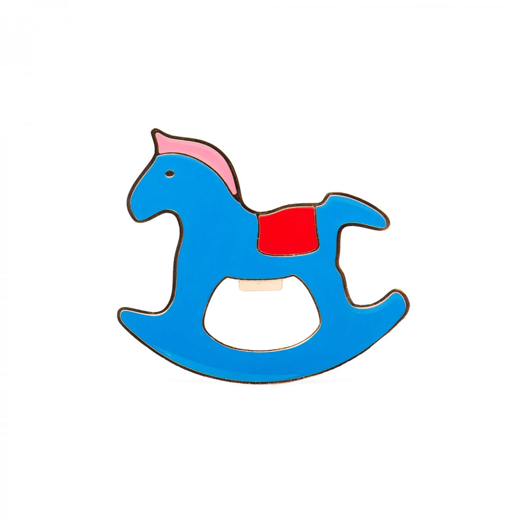 Cock Horse Magnetic Bottle Opener | Blue & Red