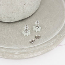 Load image into Gallery viewer, Glow in the dark 7 point star studs
