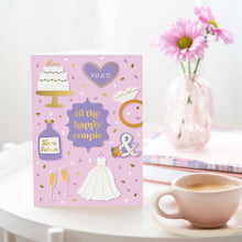 Load image into Gallery viewer, To The Happy Couple Wedding Card | Wedding Cards | Gold Foil
