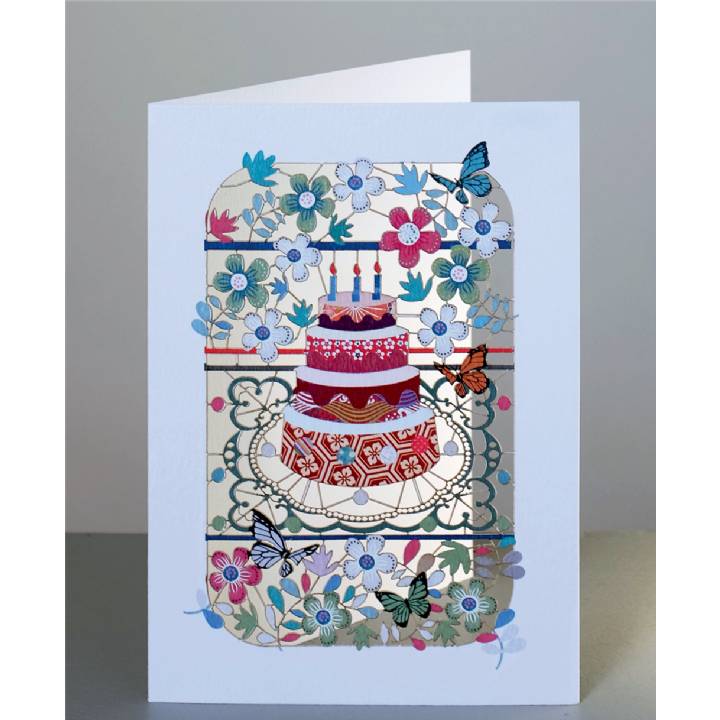 FOREVER SHOP ONLY  laser cut card - BIRTHDAY
