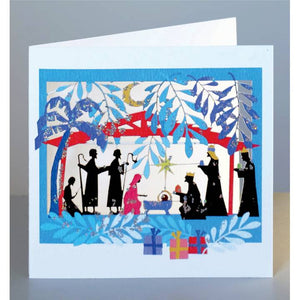 Forever  laser cut Christmas - Adoration of the magi