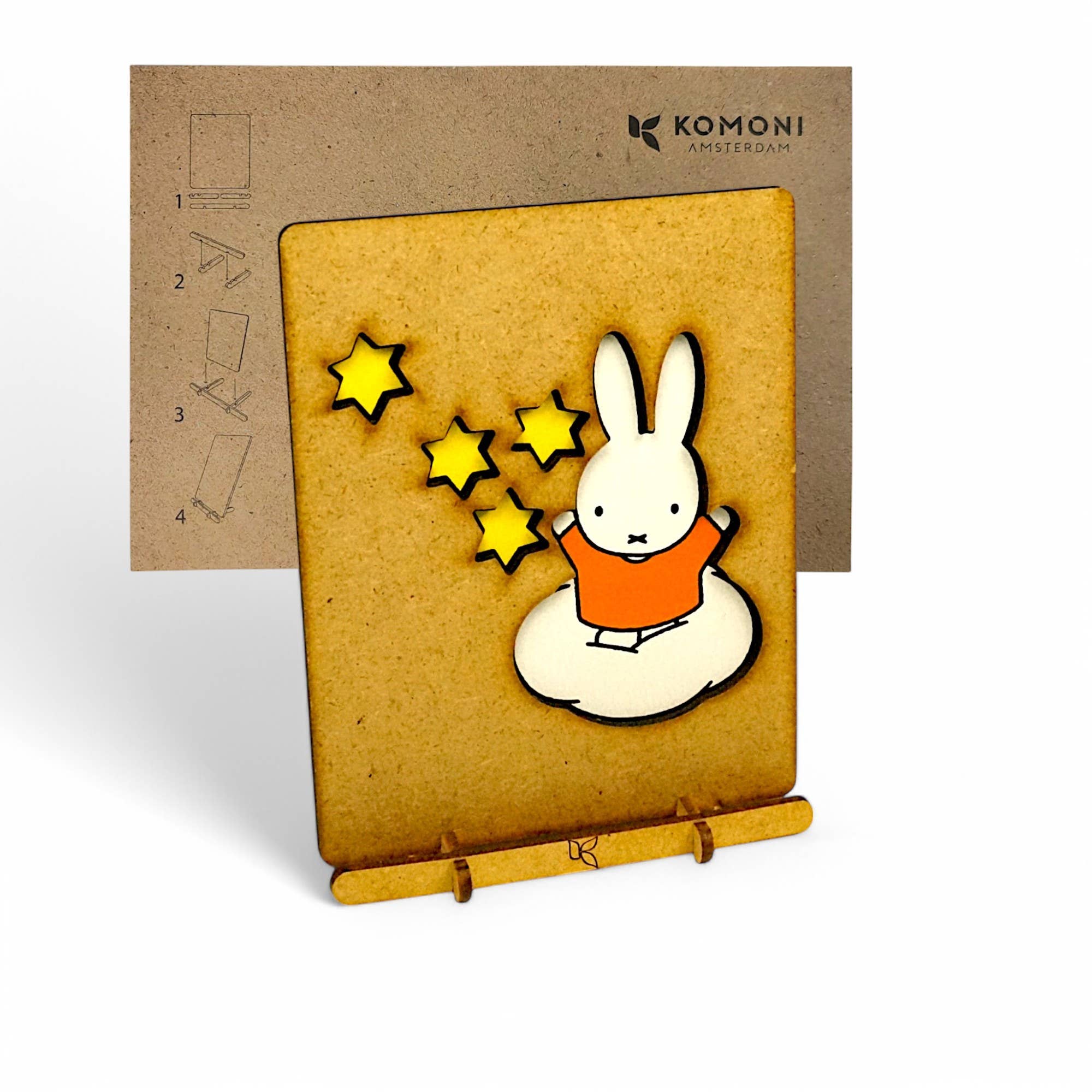 Miffy with the Stars Pop-up Card