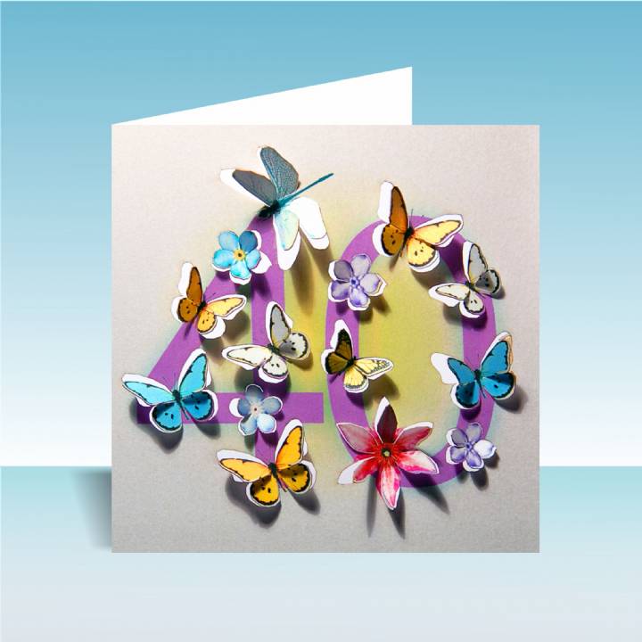 3D Butterfly Card Age- 18 to 90