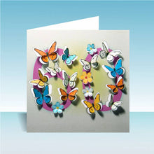 Load image into Gallery viewer, 3D Butterfly Card Age- 18 to 90
