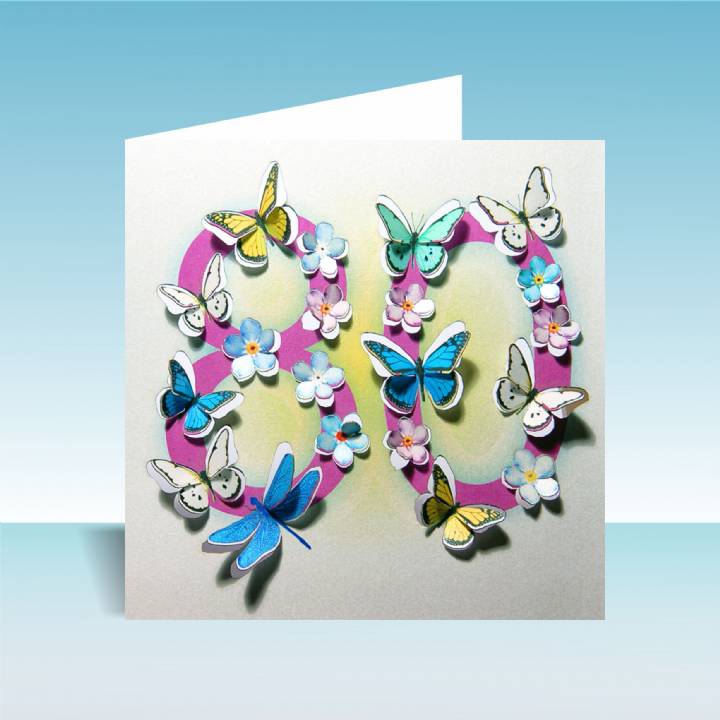 3D Butterfly Card Age- 18 to 90