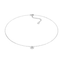 Load image into Gallery viewer, Qudo Silver Necklace Basic O - 40cm
