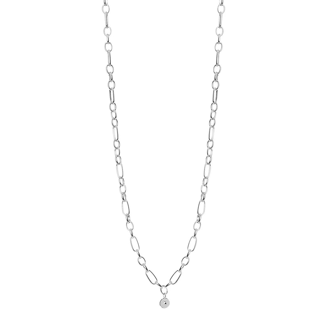 QUDO Silver Necklace Amoa 61.5cm
