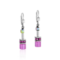 GeoCUBE® Earrings multicolour pink