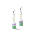 GeoCUBE® Iconic earrings silver-ice pastels