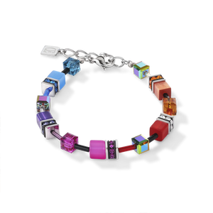 GeoCUBE® bracelet 2838 multicolour rainbow bracelet